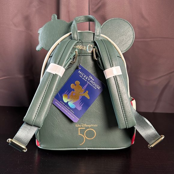 Jungle Cruise Mickey Mouse Main Attraction Backpack Loungefly X DISNEY PARKS NWT - Picture 3 of 5